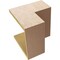 Ekena Millwork 12"W x 12"D x 12"H Wide Chapel Hill Rough Cedar Woodgrain TimberThane Corbel, Primed Tan CORUR12X12X12CHPRCPR - alternate 2